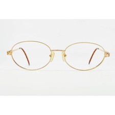 Bobbie Brooks Eyeglasses Women Gold Jill Oval Metal Frames 54-17-140 picture