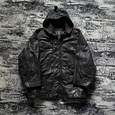 Vintage Arturo Paris Leather Flight Bomber Jacket Aviator Pilot Size 4 L picture