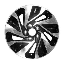 Refurbished Machined and Painted Gloss Black Aluminum Wheel 16 x 7 picture