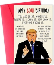 Funny 60Th Birthday Card, Naughty 60Th Birthday Gifts Cards for Men Women, Great picture