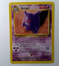 Pokemon TCG - Gengar 20/62 Fossil Rare WOTC picture