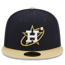 Houston Astros New Era Cooperstown Collection Retro City 59FIFTY Fitted Hat picture