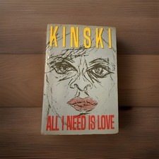 All I Need Is Love: A Memoir by Klaus Kinski (1988, 1st Edition) RARE, OOP picture