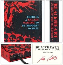 BLACKHEART: CLAWS OF THE MAELSTROM Special Edition Marc Collins Black Library  picture