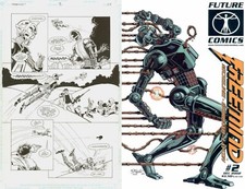 Future Comics ~ Freemind #2 Original Art Bob McLeod Dick Giordano Bob Layton picture