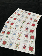 2024 US Holiday Joy Booklet Pane of 20 Stamps MNH Sc#5941-44 Total 100 pcs picture