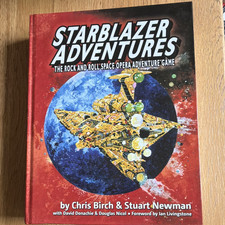 Cubicle 7 Starblazer Adventures Rock and Roll Space Opera RPG Hardcover 2014 picture