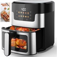 10-in-1 Digital LED Touch Screen Air Fryer 7.5QT Oilless Cooker With 10 Preset picture