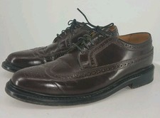 Florsheim Imperial Burgundy Brogue Wingtip Dress Shoes SZ 10 C116 picture