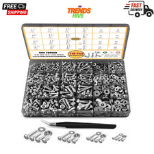 710Pcs Machine Screw Assortment, 4-40#6-32#8-32#10-24 Phillips Pan Head Assorted picture
