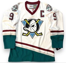 Paul Kariya Anaheim Mighty Ducks CCM Throwback Away Jersey (Men's Sizes) picture