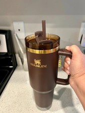 Stanley CHOCOLATE GOLD 40oz FACTORY SEALED Limited Quencher Tumbler NEW picture