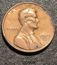 1983-D Lincoln 1c With Multiple Mint Errors picture