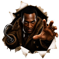 Candyman Horror Sticker Hook Hand Bees Peekaboo Classic Movie Vinyl Decal picture