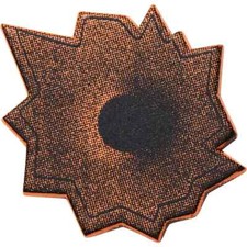 Supreme Bullet Hole Pin Orange picture