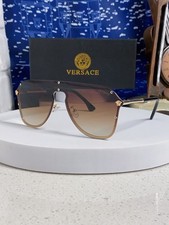 Versace Classic Stylish Oversized Shield Sunglasses – Unisex picture