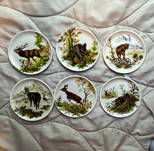 Vintage Royal Porzellan KPM Bavaria Germany Hand Painted Wildlifecollectors plat picture