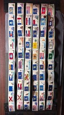 US Scott #4273-4332 * Cpl MNH Set Of 60 Flags Of Our Nation In Strips Of 10... picture