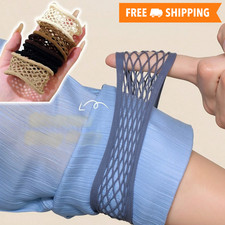 6pc Non-Slip Sleeve Garters Set Unisex Seamless Shirt Cuff Tightener For Shirts picture