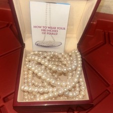 NWOT Macy's Fine Cultured Freshwater Pearl 100