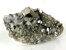 Pyrite with Sphalerite & Quartz – Alimon Mine, Huaron District, Peru (347 g) picture