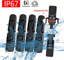  10/20 Pairs Solar Panel Connectors – Male & Female MC4 for DIY Solar Systems picture