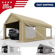 10x20 FT Heavy Duty Carport Canopy Outdoor Car Shelter Garage Party Shed Tent picture
