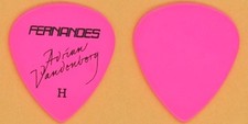 Vandenberg 1986 Alibi tour Adrian Vandenberg (Whitesnake) signature Guitar Pick picture