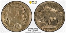 1916 D 5C BUFFALO NICKEL FRESH PCGS MS63 GRADING GREAT STRIKE picture