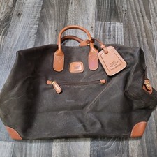 Bric's Leather Weekender Luggage Travel Bag picture