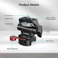 SmallRig Field Monitor Mount Monitor Holder Swivel and Tilt w/NATO Clamp 2906 picture