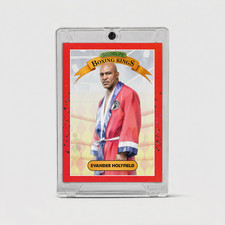 Evander Holyfield Trading Card - Boxing Kings Limited Edition Good Life Card Co picture