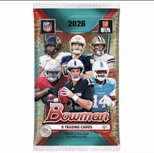 2026 Topps Bowman Football Hobby Pack picture