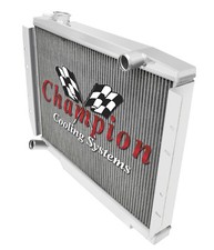 Kool Champion 2 Row All Aluminum Radiator for 1981 - 1986 Jeep CJ7 #EC58 picture