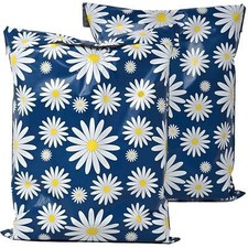 Denim Daisy Poly Mailers 10x13