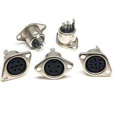 10PCS Computer Keyboard Sockets Mount Adapter Solder MIDI Cable Connectors picture