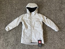 686 Girls Lily Insulated Jacket Size XL White Heather Gray KCR931E New Coat NWT picture