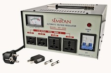 Simran Heavy Duty Voltage Converter Transformer with Automatic Regulator picture