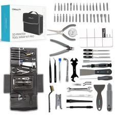 Creality 3D Print Tools Warp Kit 74PCS Comprehensive Printing black picture