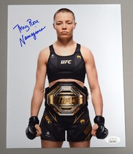 Thug Rose Namajunas Signed 8x10 Photo Autograph UFC JSA HOLOGRAM (Image #10) picture