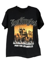New Elevate Clothing Los Angeles T-Shirt Black Size- Medium picture
