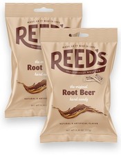 Reed’s Root Beer Candy, 6.25oz Bag (Pack of 2) Individually Wrapped Rootbeer... picture