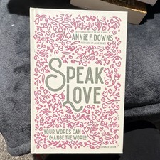 Annie F. Downs Speak Love Expanded Edition Paperback Zondervan Devotional YA picture