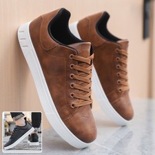 Lace-up Flat Shoes Men's Fashion Casual Shoes picture