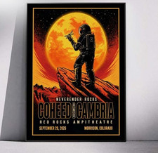 Coheed And Cambria Neverender Rocks Morrison CO Concert Sep 29 2026 Poster picture