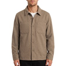 Billabong Men's Knit Shirt Jacket Shacket Button Up Overshirt Casual NWT picture