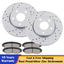 11.66'' Front Brake Rotors Discs & Pads Kits for 2005 2006 - 2010 Honda Odyssey picture