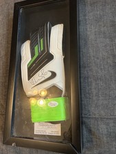 Collectible USA soccer Goalkeeper Signed Goalie Glove By Hope Solo picture