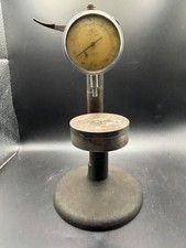 Vintage Antique B.C. Ames No. 1 Upright Gauge Dial Indicator Bench Stand 10