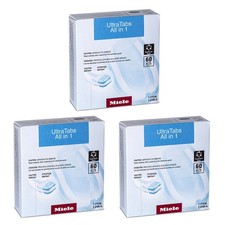 Miele Ultra Tabs All In 1 Dishwasher Detergent Tabs 3 Boxes 180 Tabs picture
